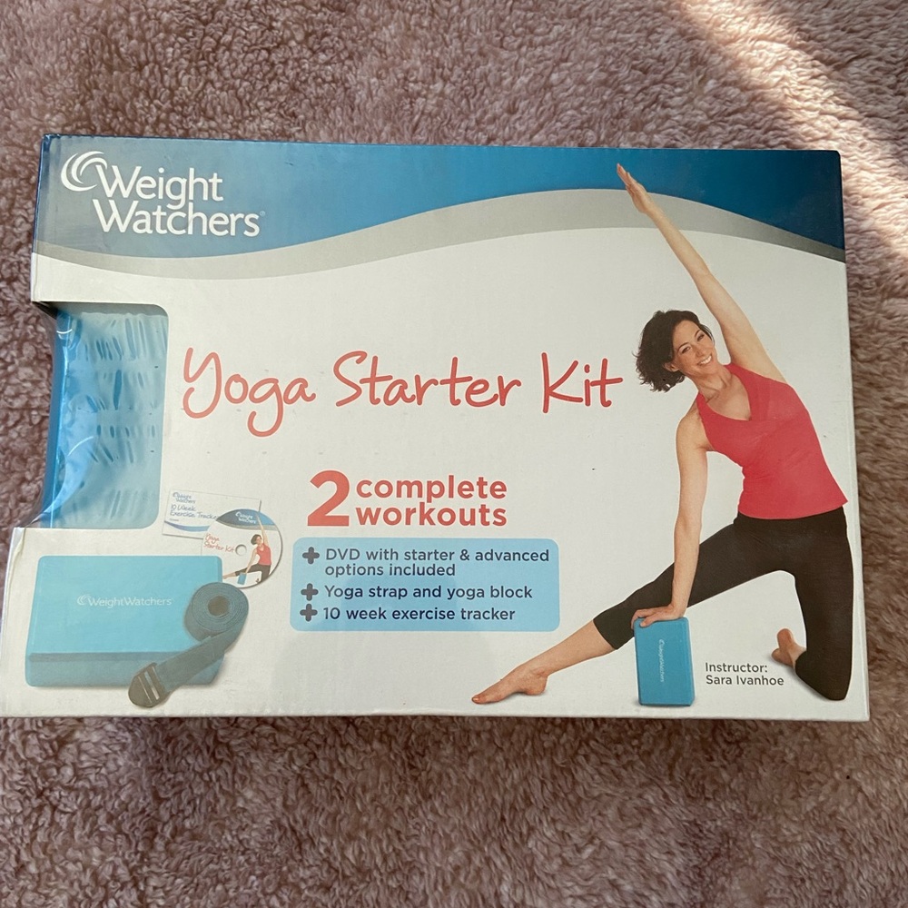 Weight Watchers Blue Yoga Starter Kit